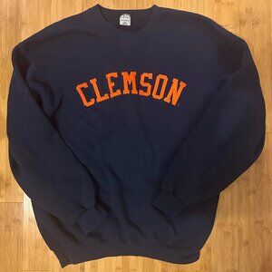 M.J. Soffe Clemson University Sweatshirt Crewneck Pullover - 2XT